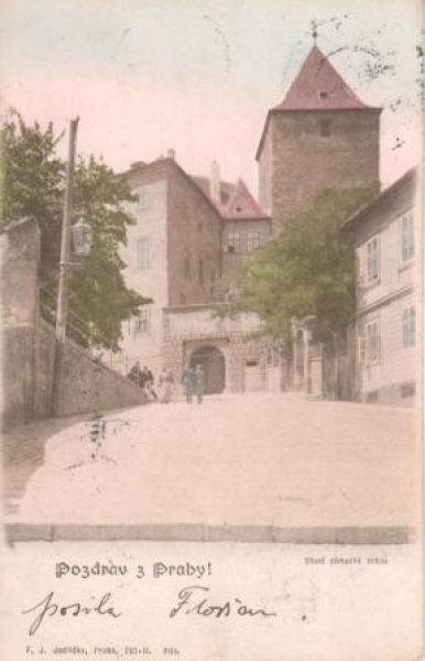 Prag 4 -  Schwarze Turm 1906 95 002 ●
